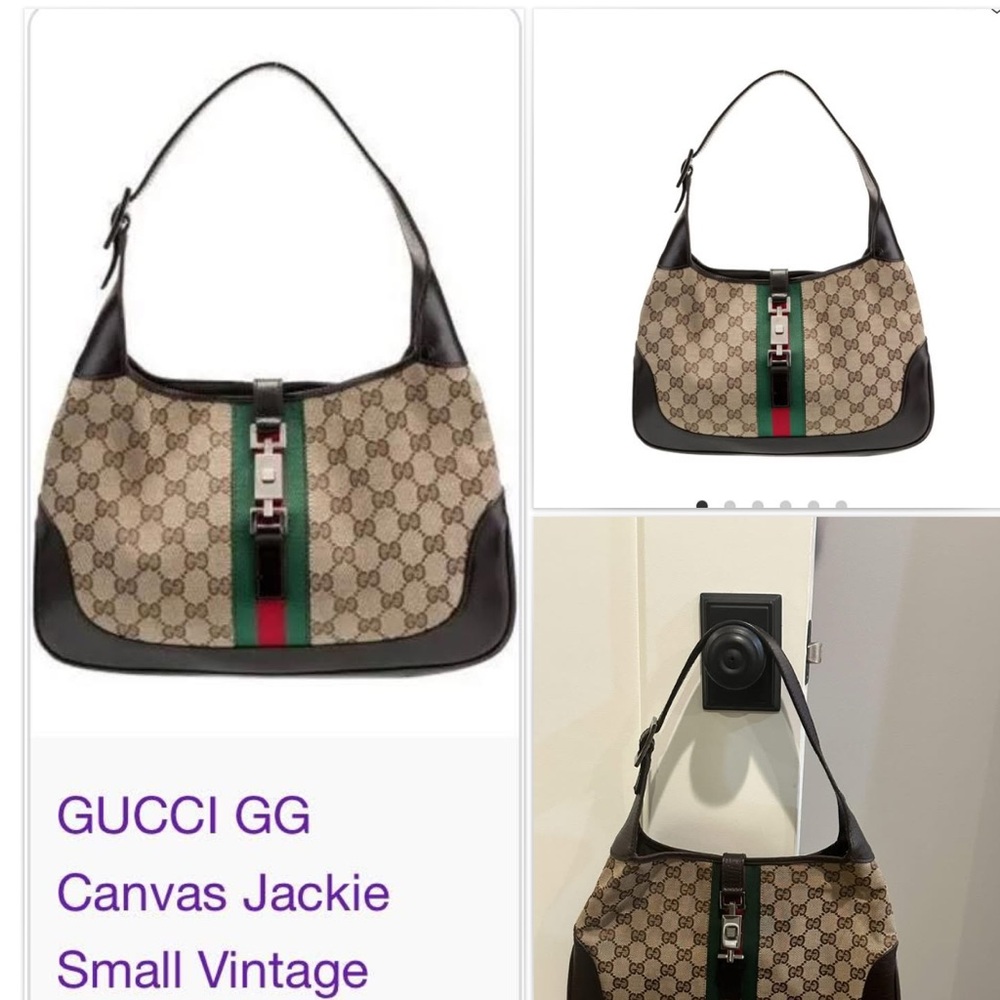 Gucci GG Canvas Jackie Bag